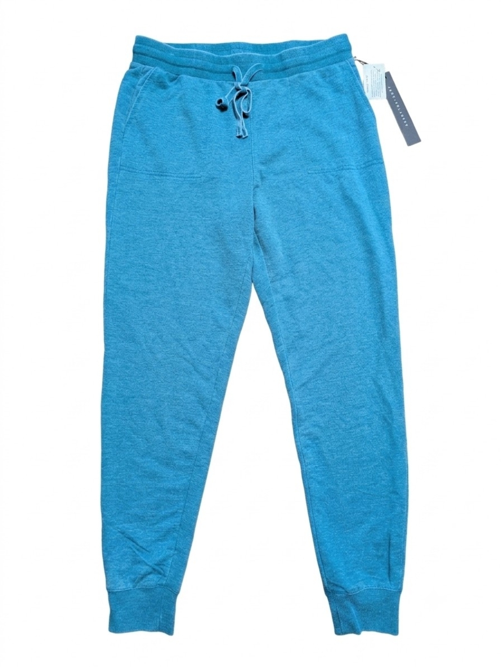 Jane and Delancey Teal Blue Drawstring Joggers Size S Loungewear Comfort Fall